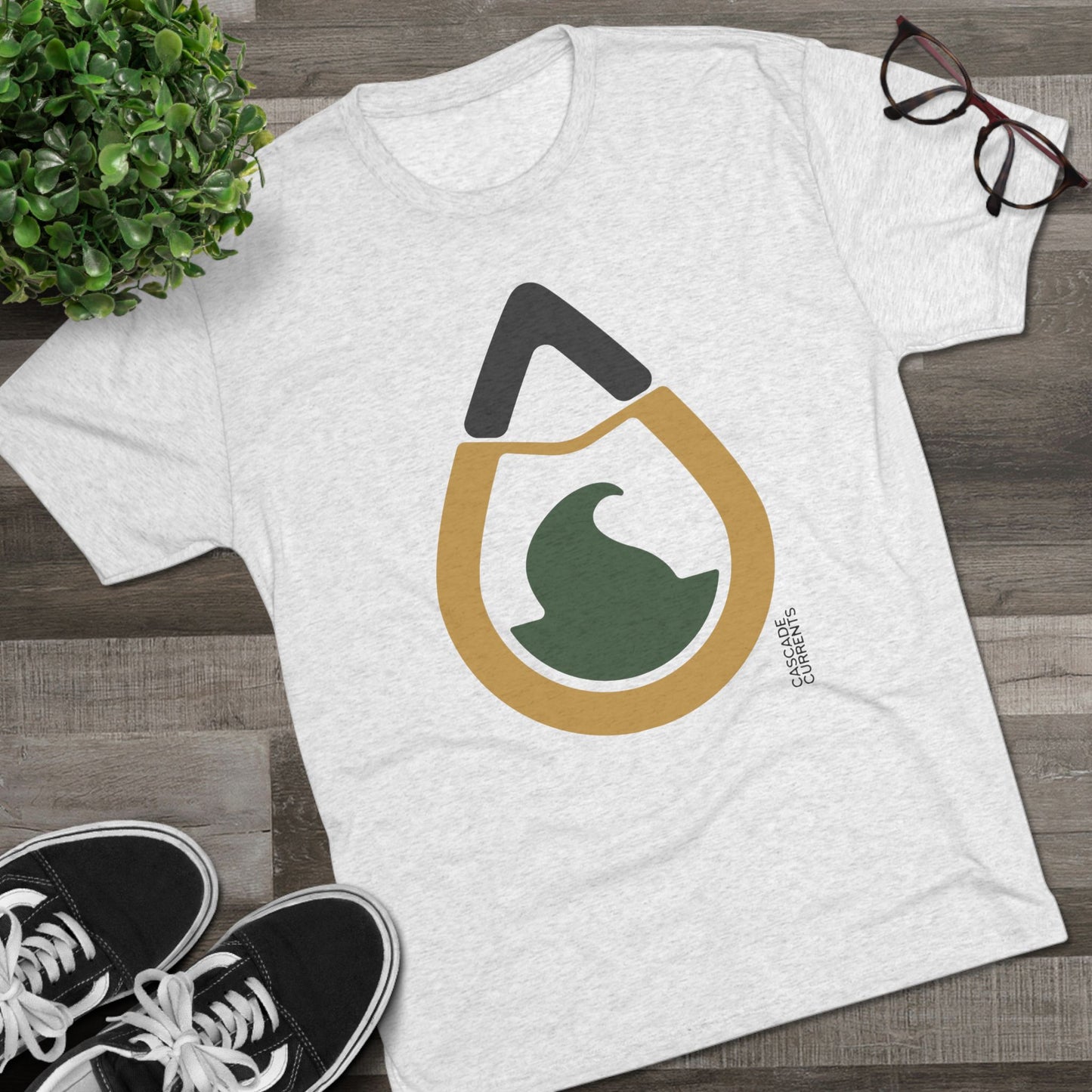 Eco-Friendly Adventure Unisex Tri-Blend Crew Tee