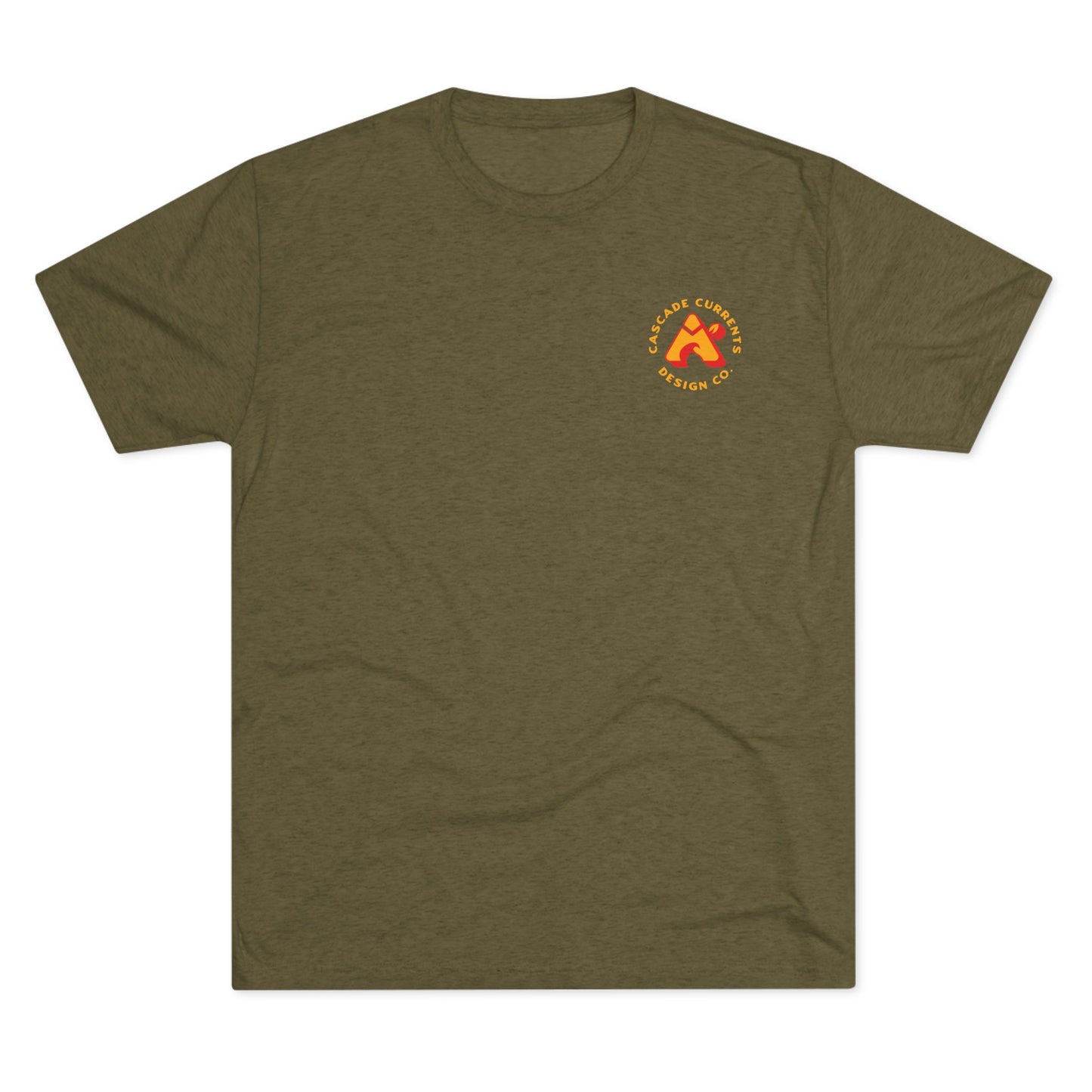 Cascade Currents Unisex Tri-Blend Crew Tee - Quality Northwest Goods