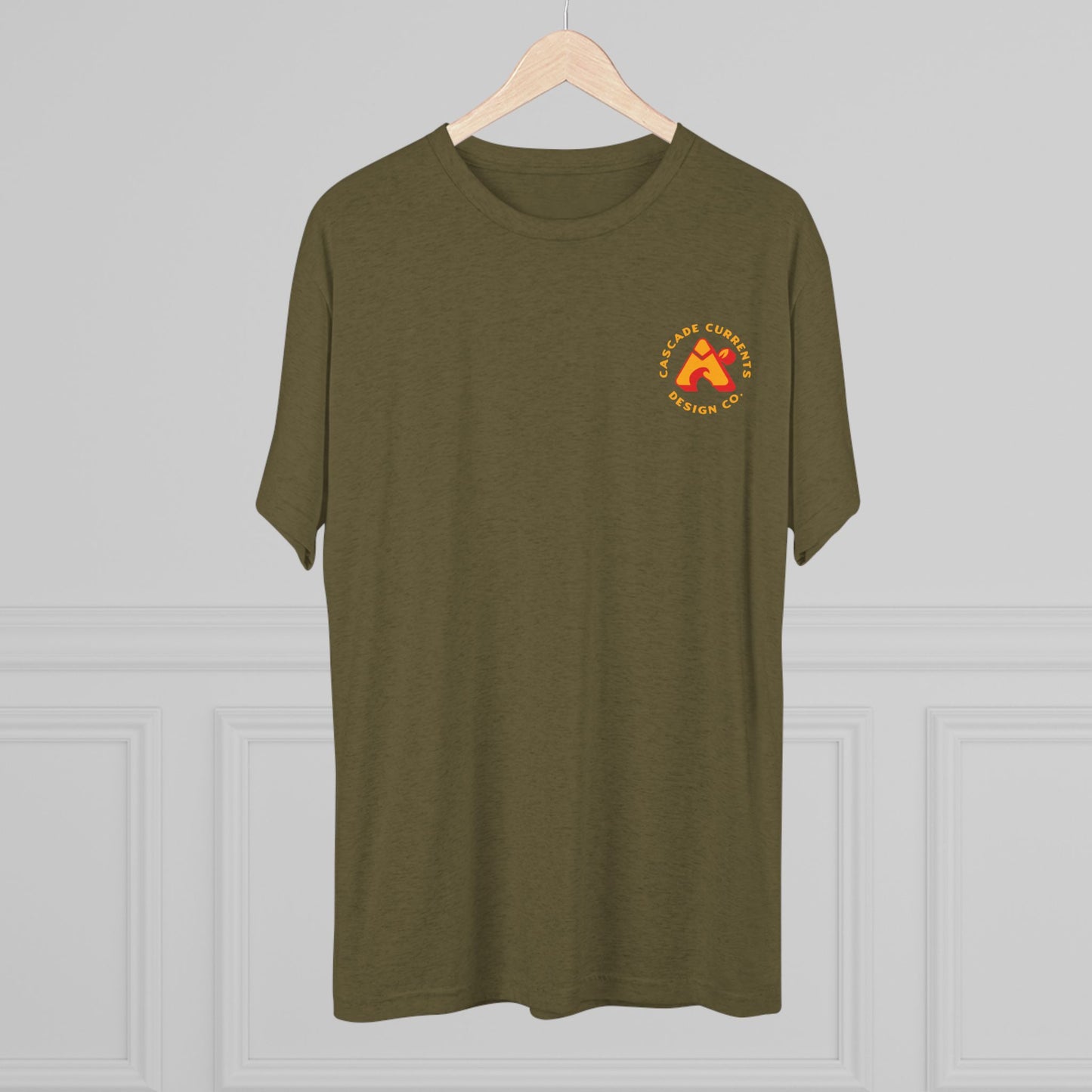 Cascade Currents Unisex Tri-Blend Crew Tee - Quality Northwest Goods