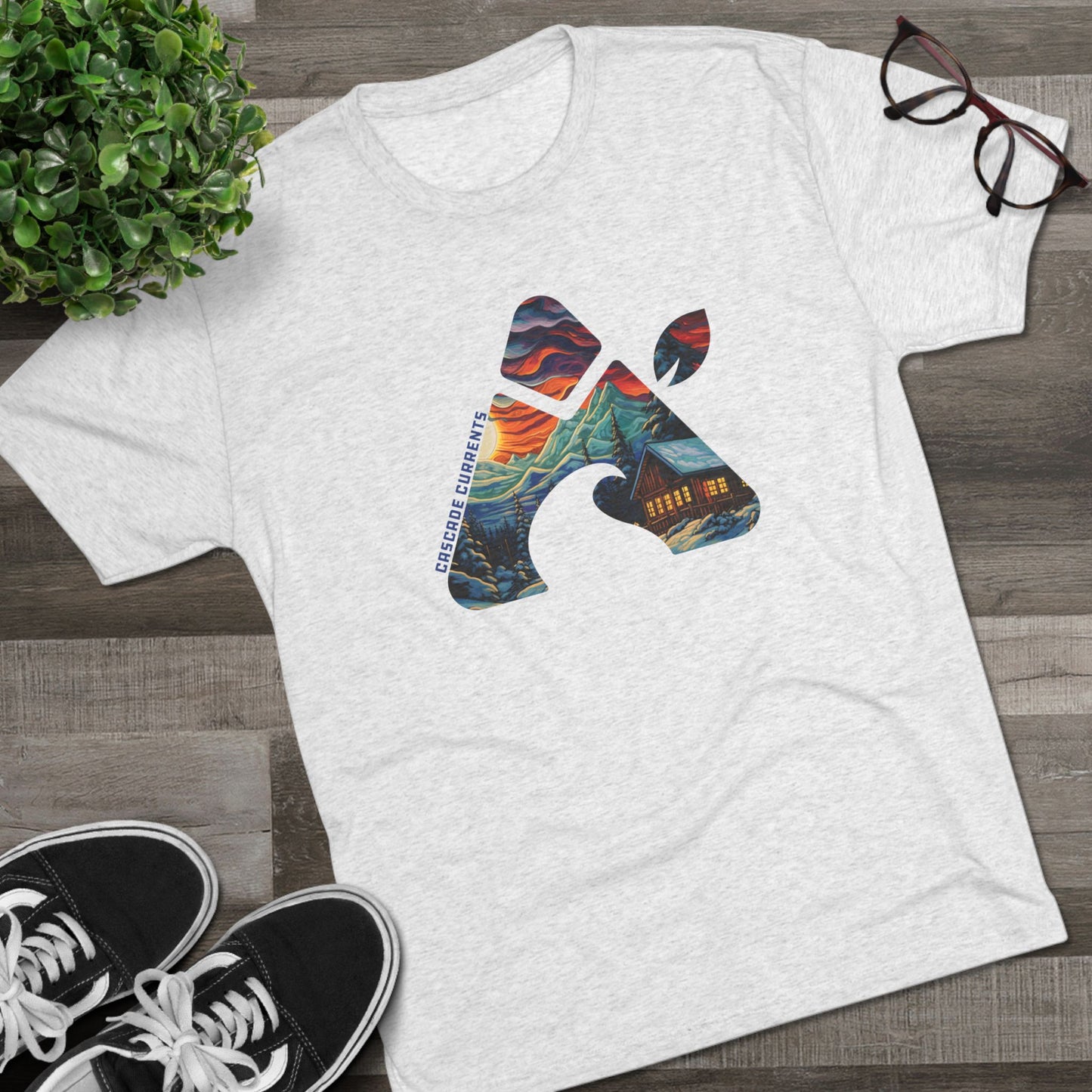 Adventure Awaits Unisex Tri-Blend Crew Tee