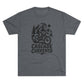 Adventure Goat Mountain Biking Tee - Unisex Tri-Blend Crew