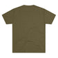 Adventure Goat Mountain Biking Tee - Unisex Tri-Blend Crew