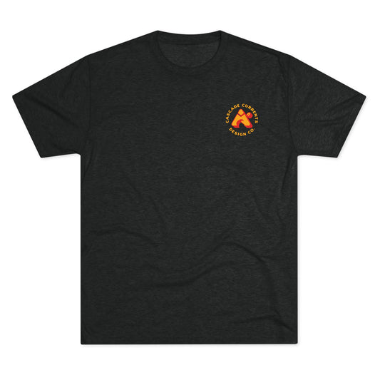Cascade Currents Unisex Tri-Blend Crew Tee - Quality Northwest Goods