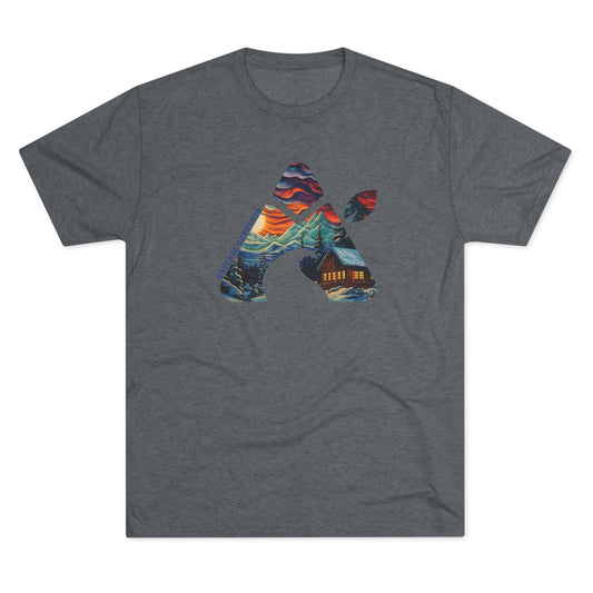 Adventure Awaits Unisex Tri-Blend Crew Tee