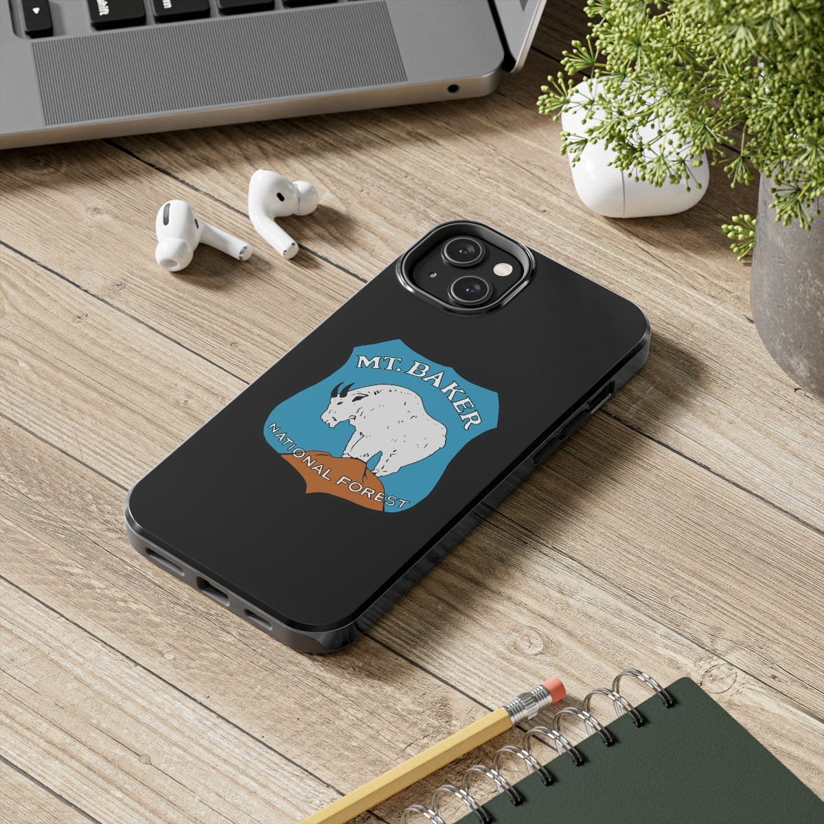 Mt. Baker National Forest GOAT | Tough Phone Case