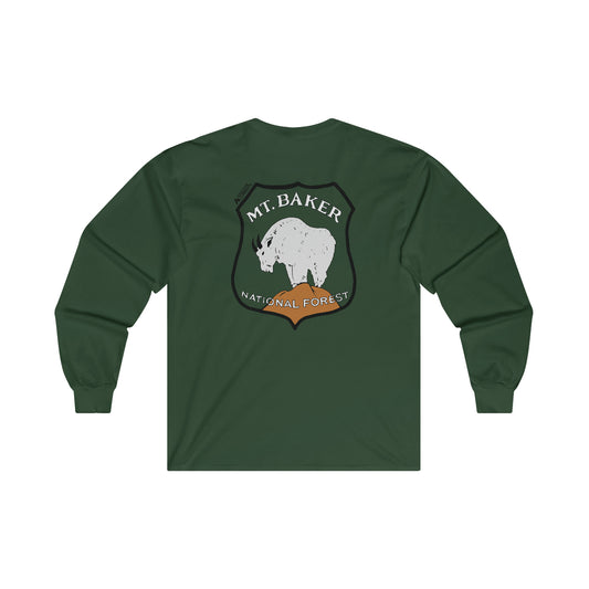 Mt. Baker National Forest GOAT | Long Sleeve Tee