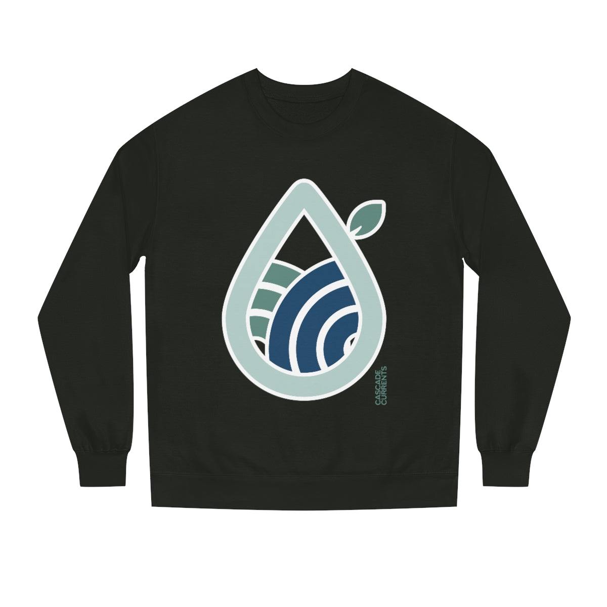 Mountain Water Drop | Unisex Crew Neck Sweatshirt