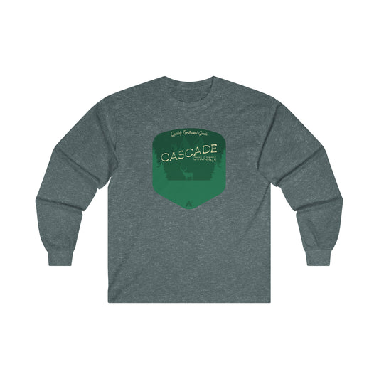 Cascade Currents Camp Badge | Long Sleeve Tee