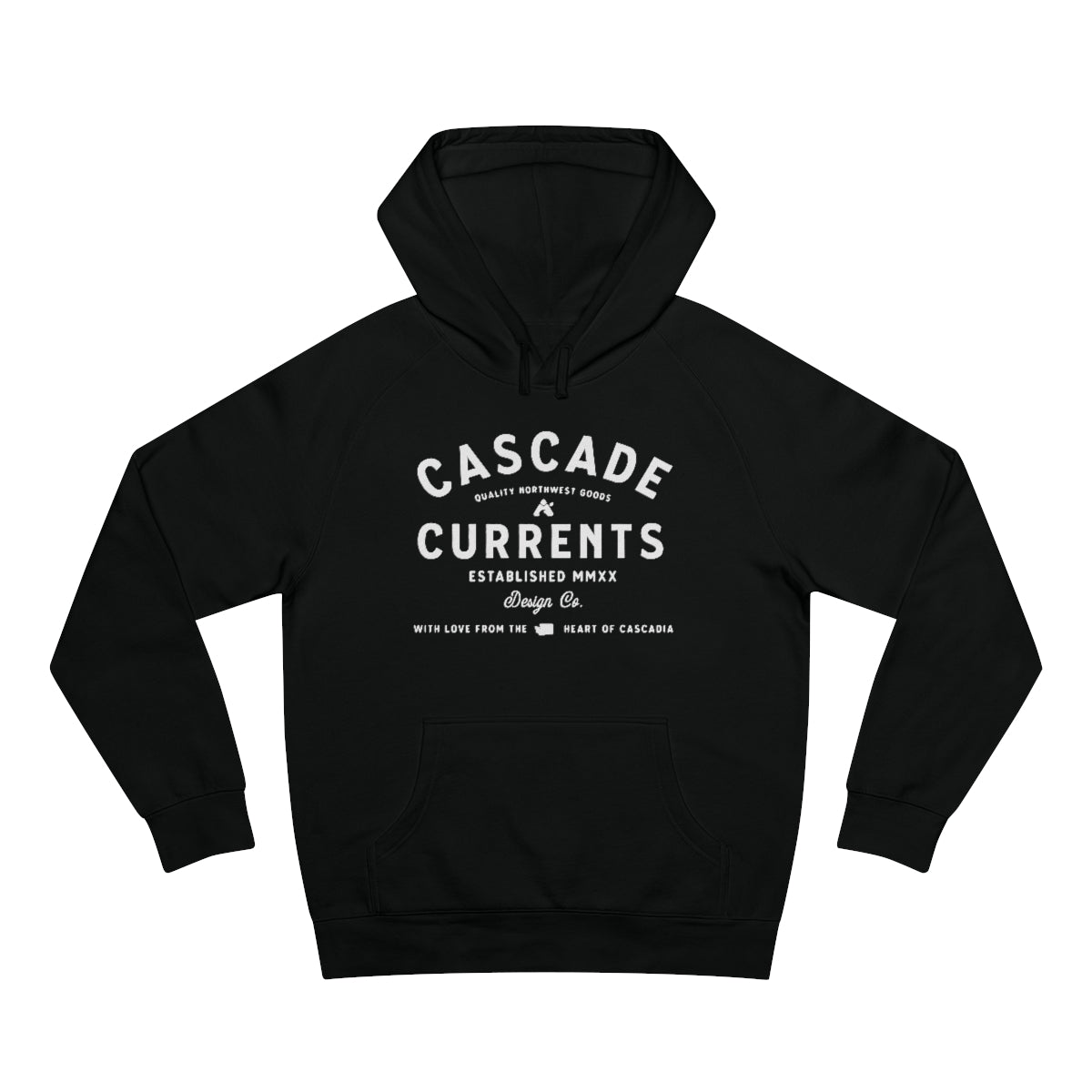 Cascade Currents Logo Type | Unisex Supply Hoodie