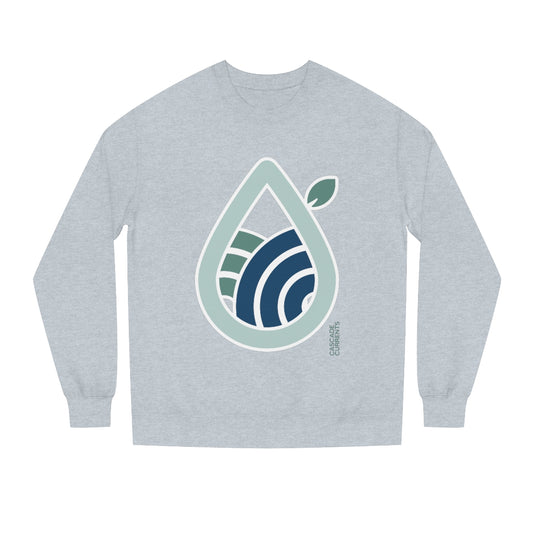 Mountain Water Drop | Unisex Crew Neck Sweatshirt