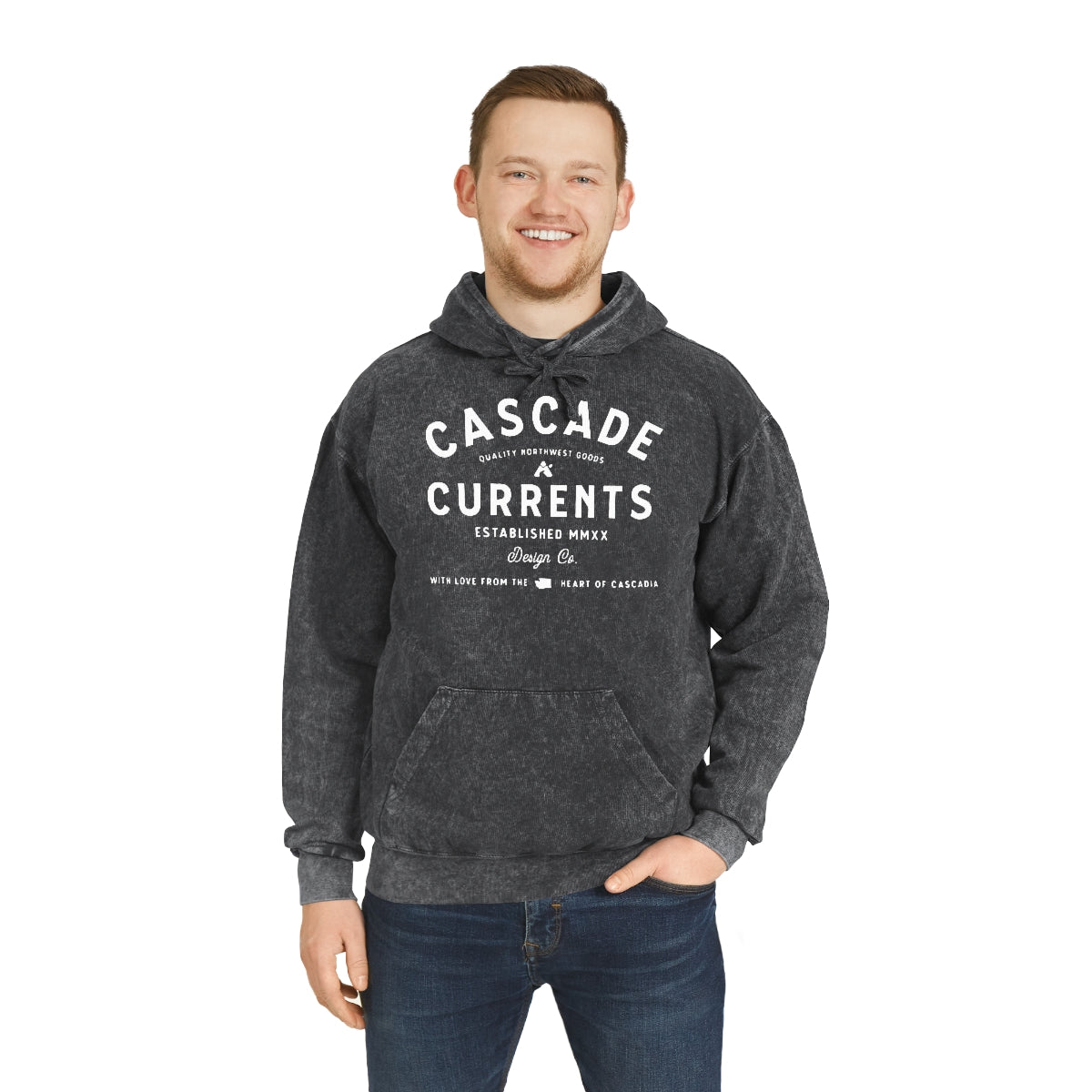 Cascade Currents Mineral Wash Hoodie