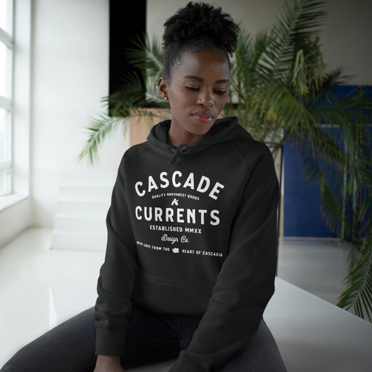 Cascade Currents Logo Type | Unisex Supply Hoodie