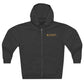 Cascade Currents Type Logo | Unisex Premium Full Zip Hoodie