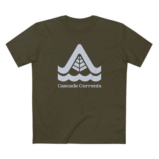 Cascade Currents Retro Logo | Men's Staple Tee