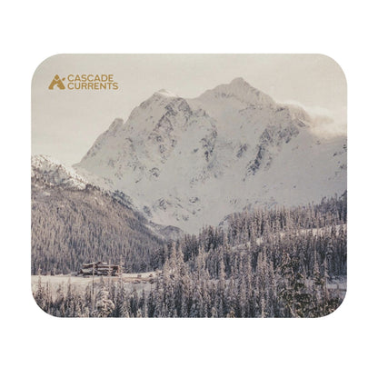 Mt. Baker White Salmon Base Lodge Mouse Pad