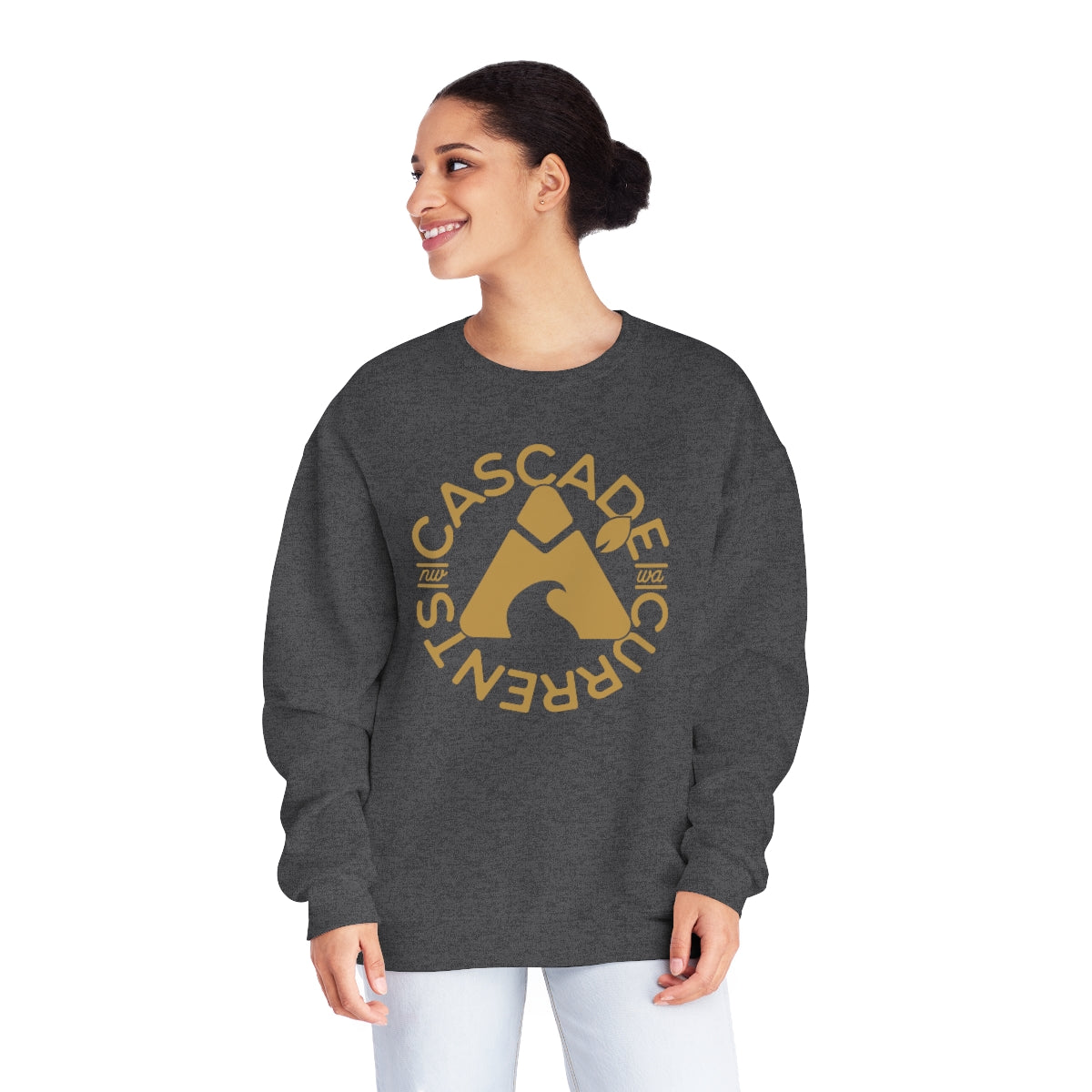 Cascade Currents NW WA | Unisex Blend Crewneck Sweatshirt