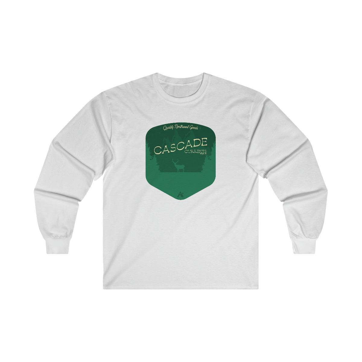 Cascade Currents Camp Badge | Long Sleeve Tee