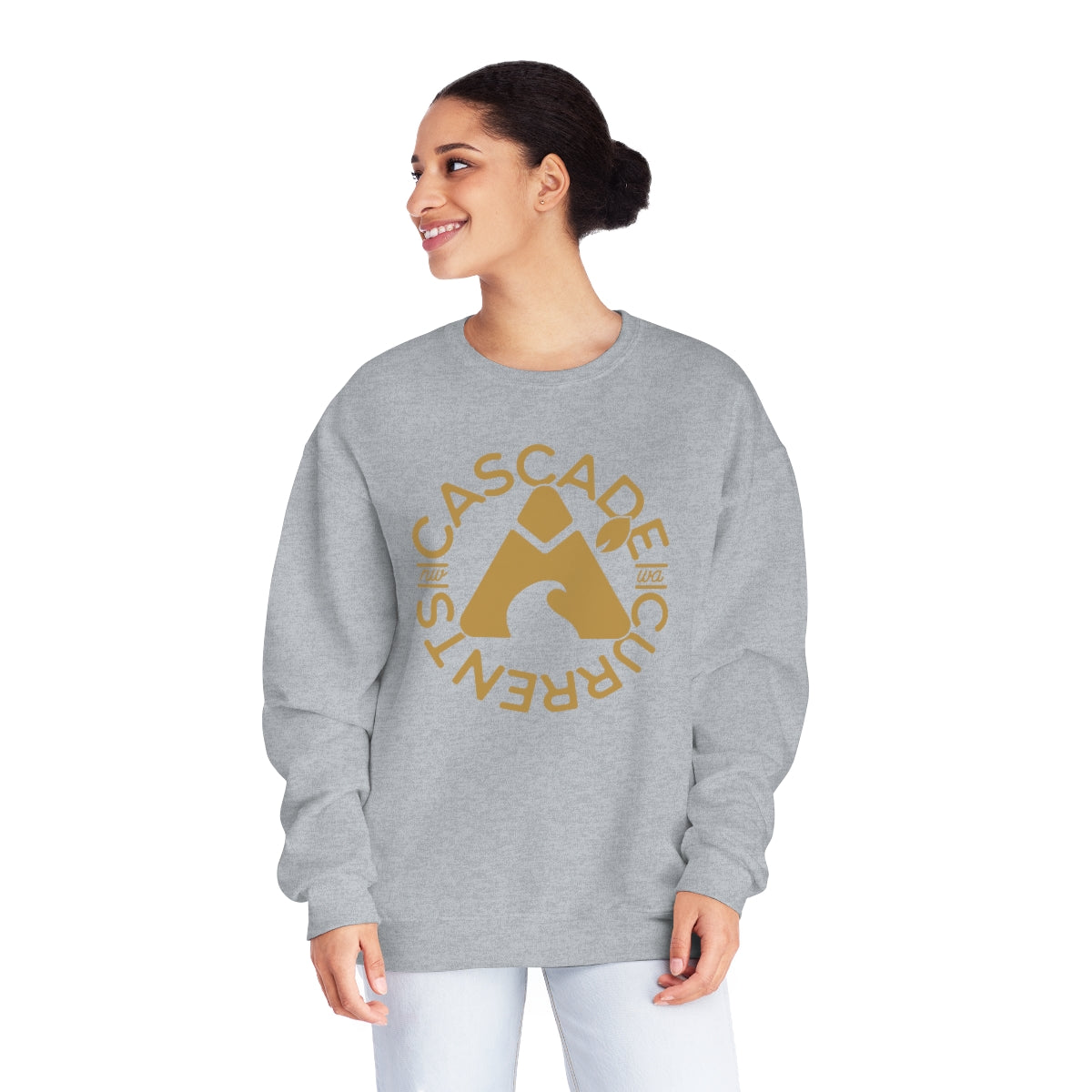 Cascade Currents NW WA | Unisex Blend Crewneck Sweatshirt