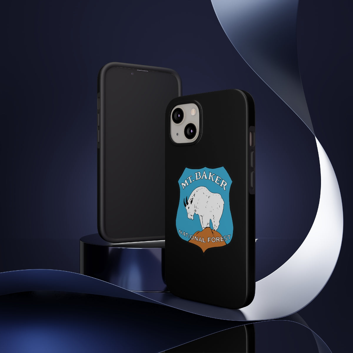 Mt. Baker National Forest GOAT | Tough Phone Case