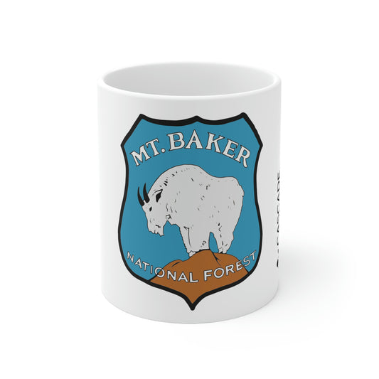 Mt. Baker National Forest GOAT | Ceramic Mug 11oz