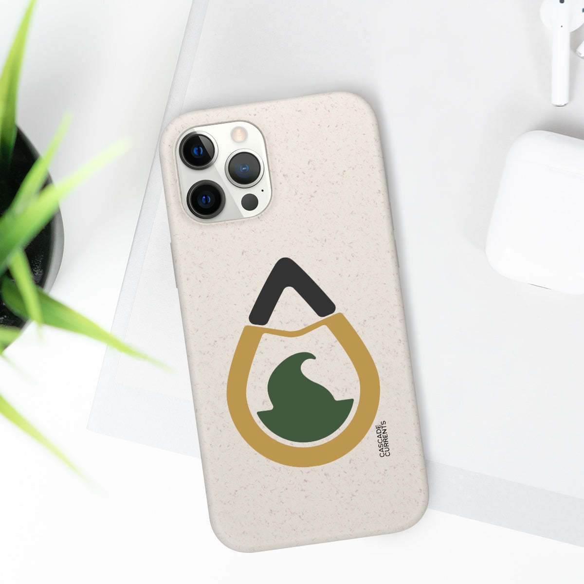 Mountain Water Drop | Biodegradable Cases